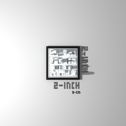 Philadelphia Skyscrapers Acrylic Cube