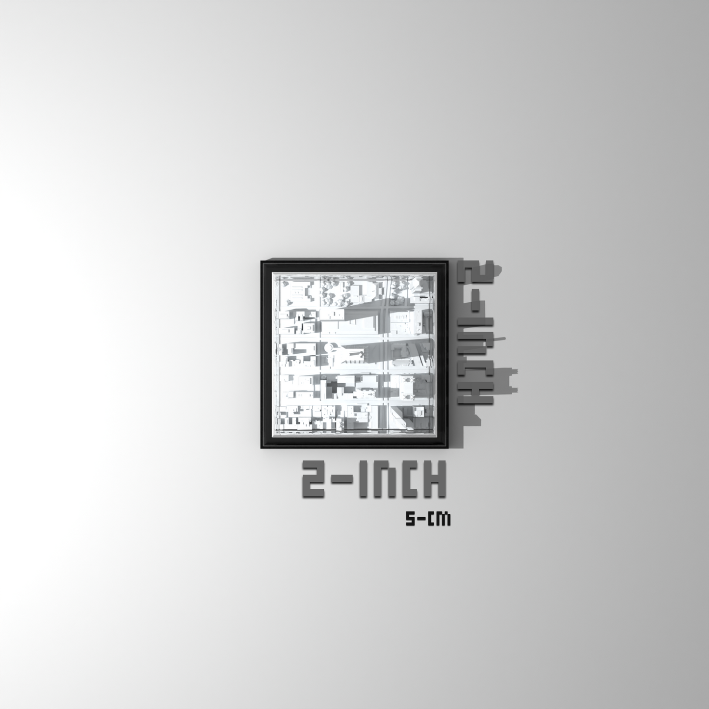 Chicago John Hancock Center Skyscrapers Acrylic Cube