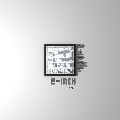 Chicago John Hancock Center Skyscrapers Acrylic Cube